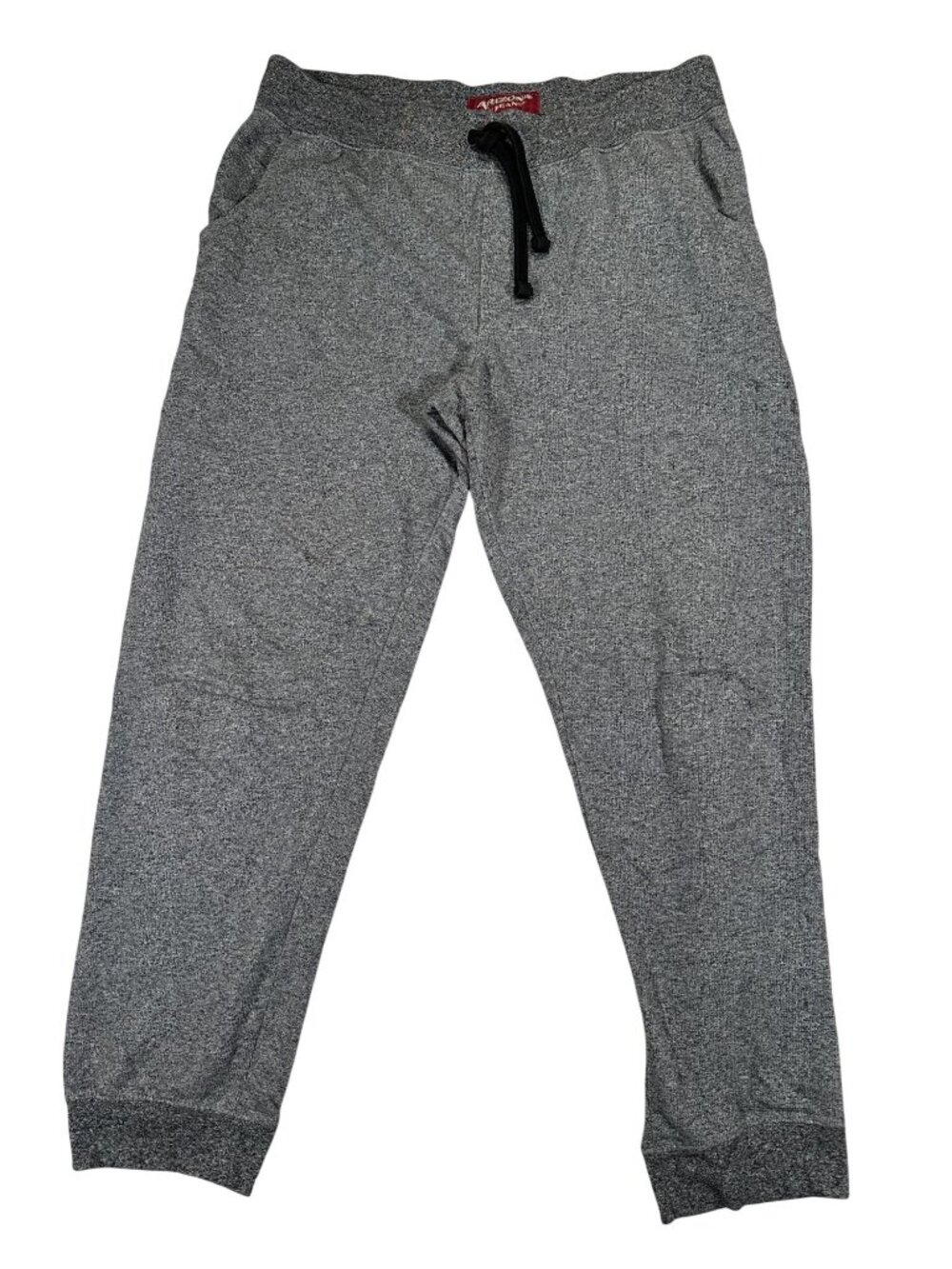 Arizona Jean Co Boys Jogger Pants Size L 14/16 Husky Knit Adjustable Waistband
